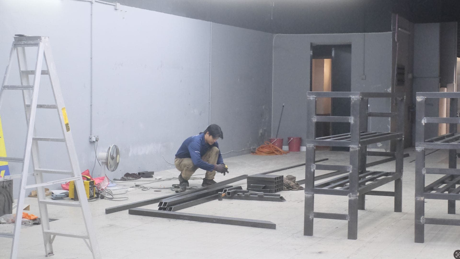 School Hall Makeover for Blessed Learning Center — photo 2 of 4