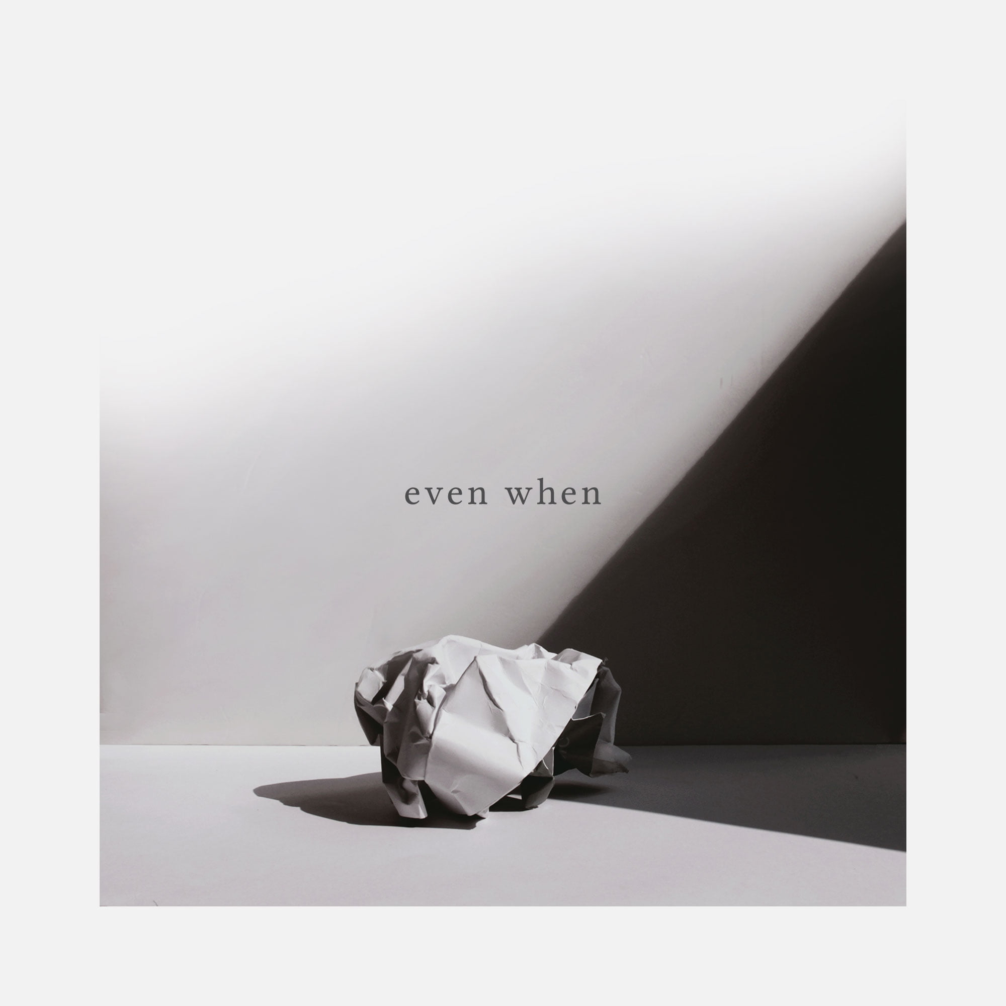 even when album cover